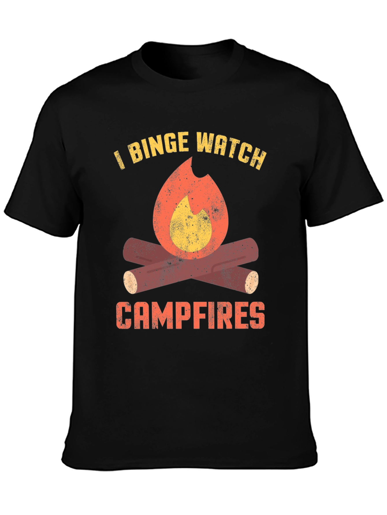 Binge Watch Campfires Graphic Tee