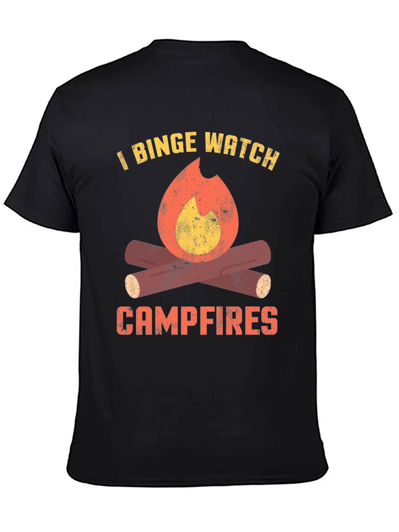 Binge Watch Campfires Graphic Tee