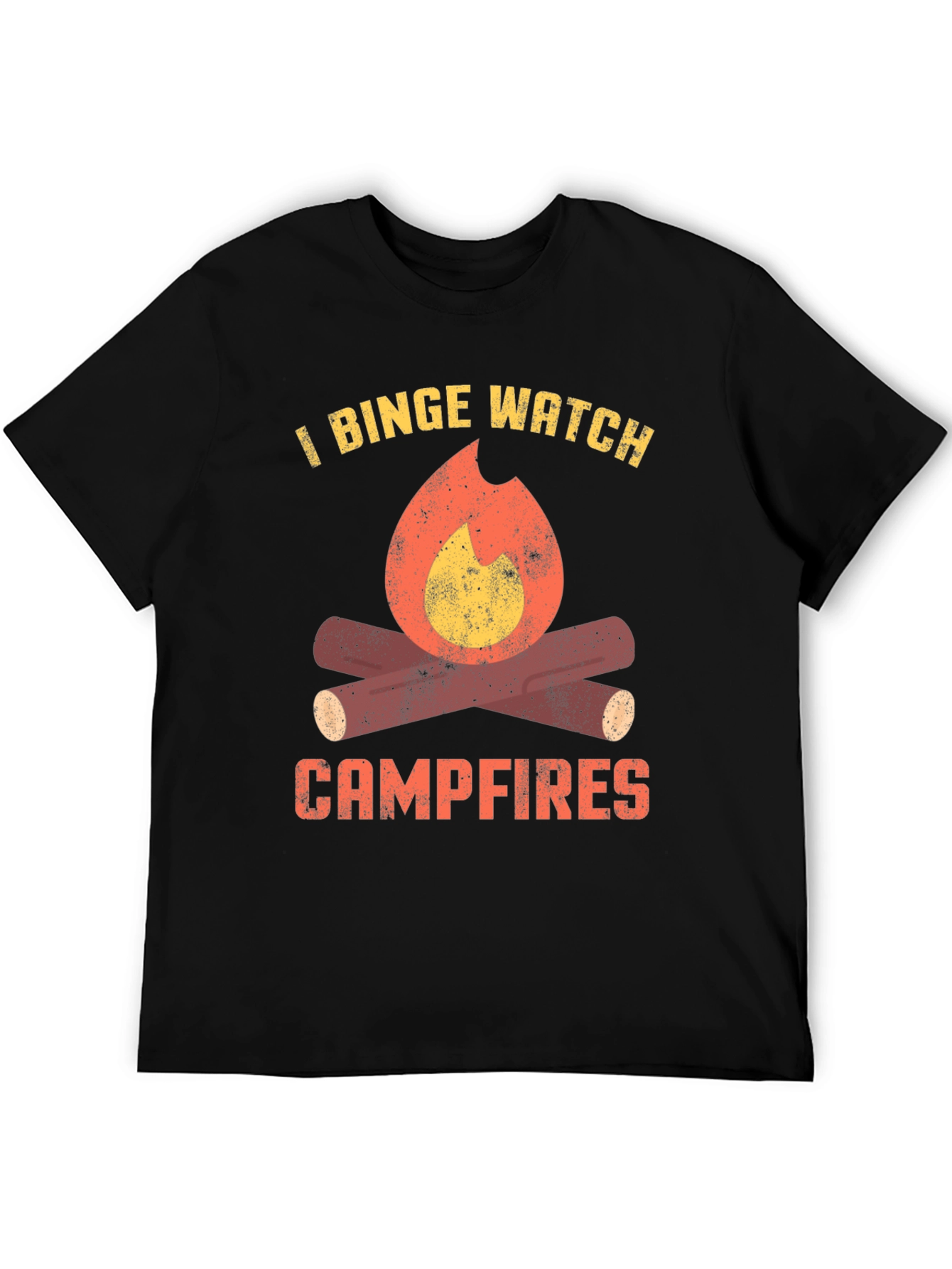 Binge Watch Campfires Graphic Tee