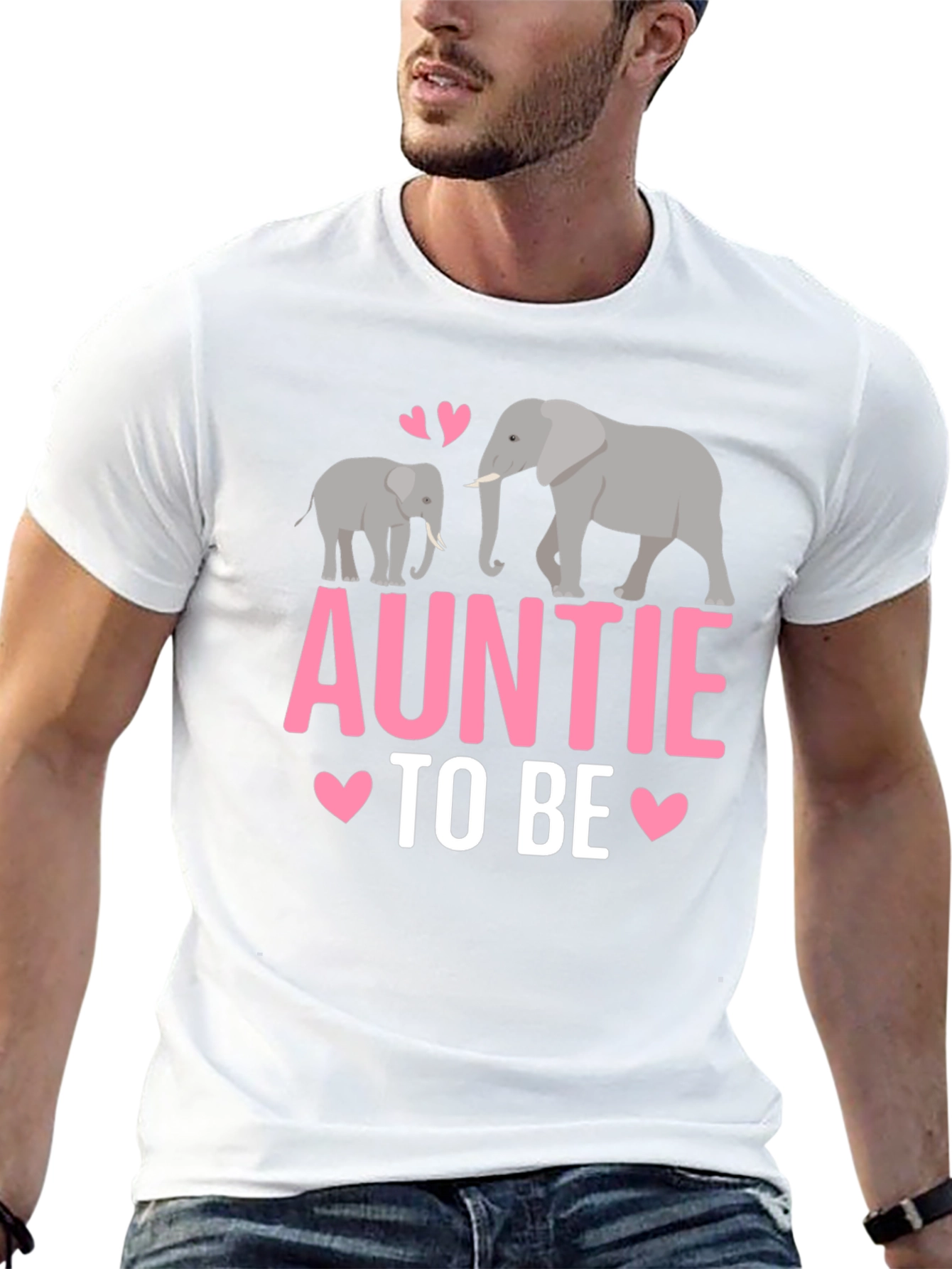 Auntie To Be Elephant T-Shirt
