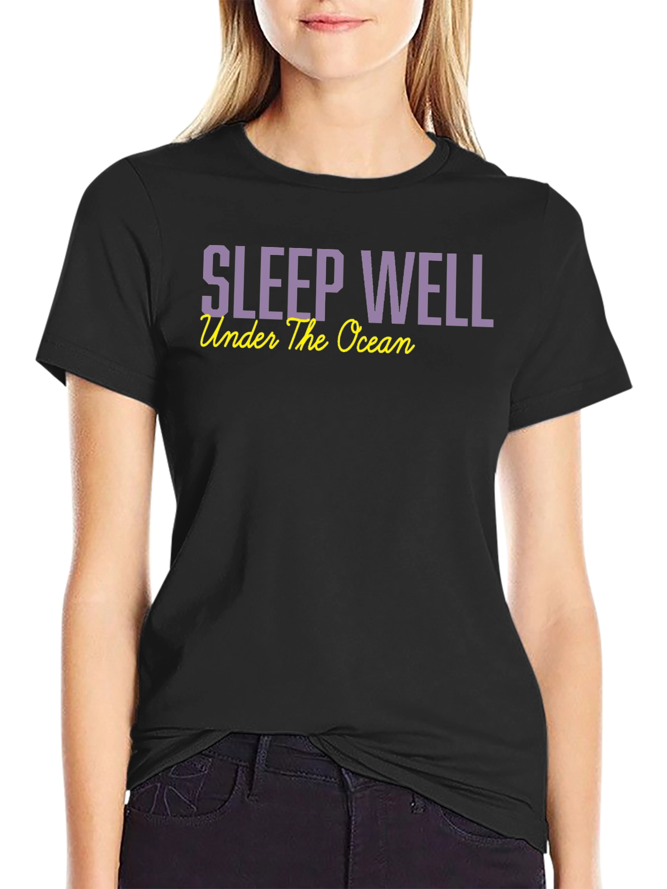 Sleep Well Under The Ocean Graphic T-Shirt
