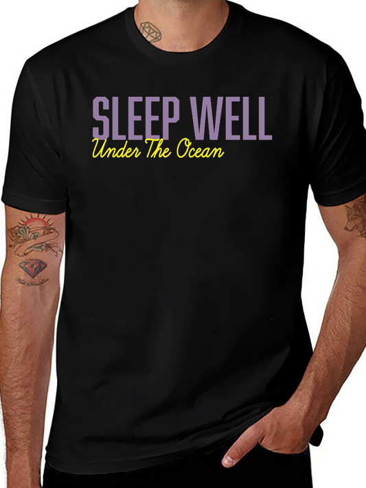 Sleep Well Under The Ocean Graphic T-Shirt