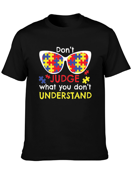 Dont Judge Autism Awareness T-Shirt