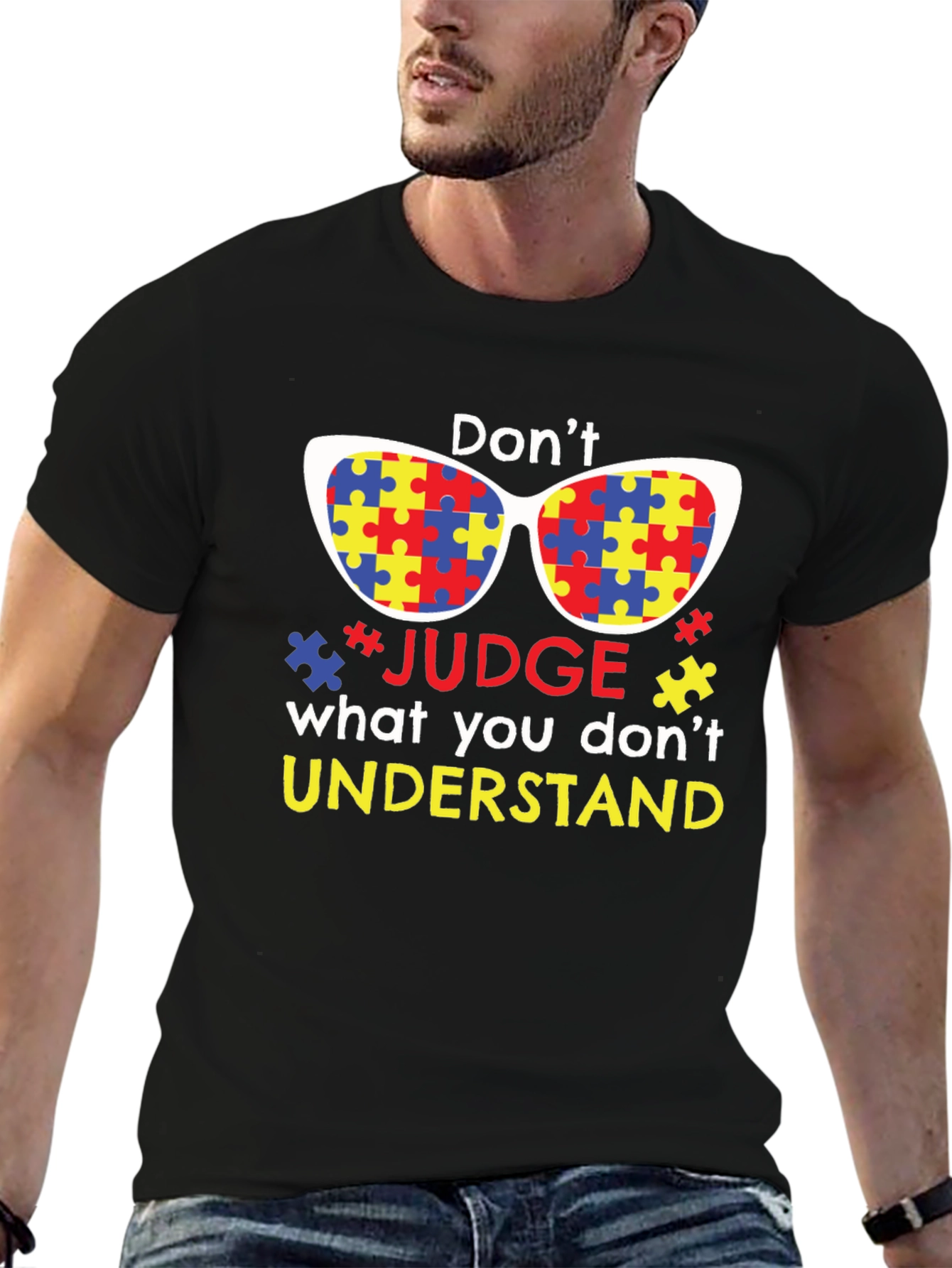 Dont Judge Autism Awareness T-Shirt
