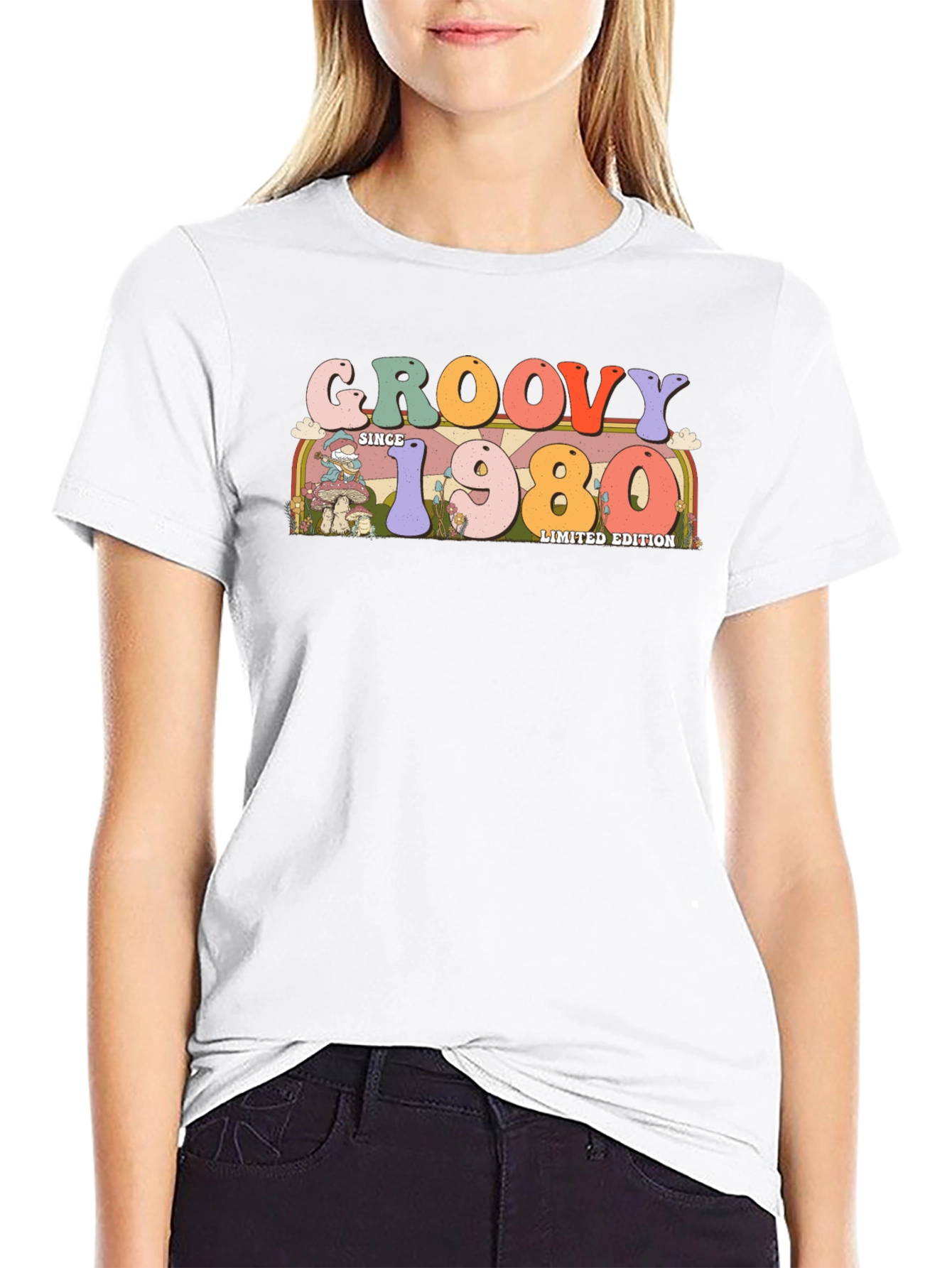Groovy Since 1980 Limited Edition Black T-Shirt