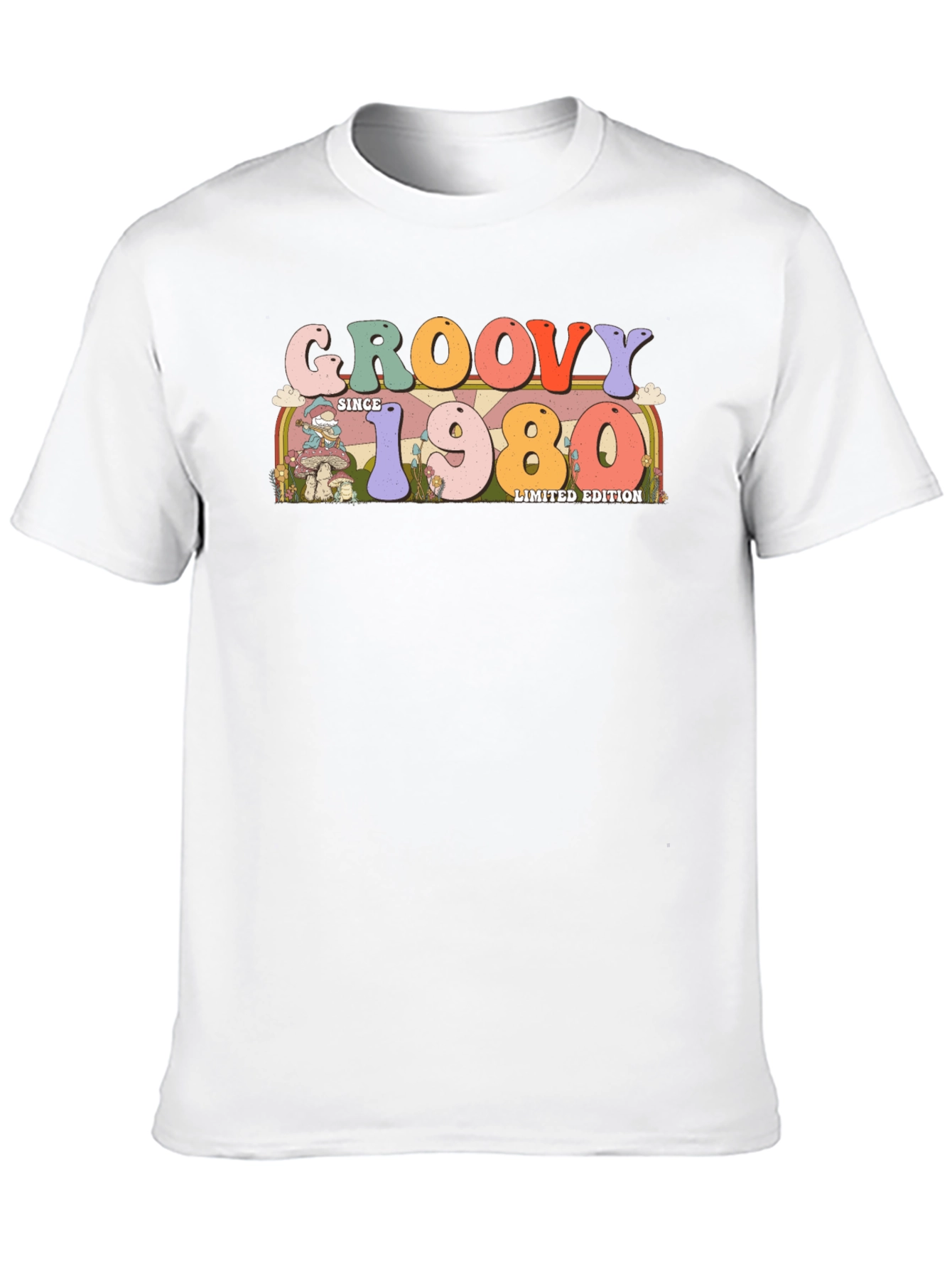 Groovy Since 1980 Limited Edition Black T-Shirt