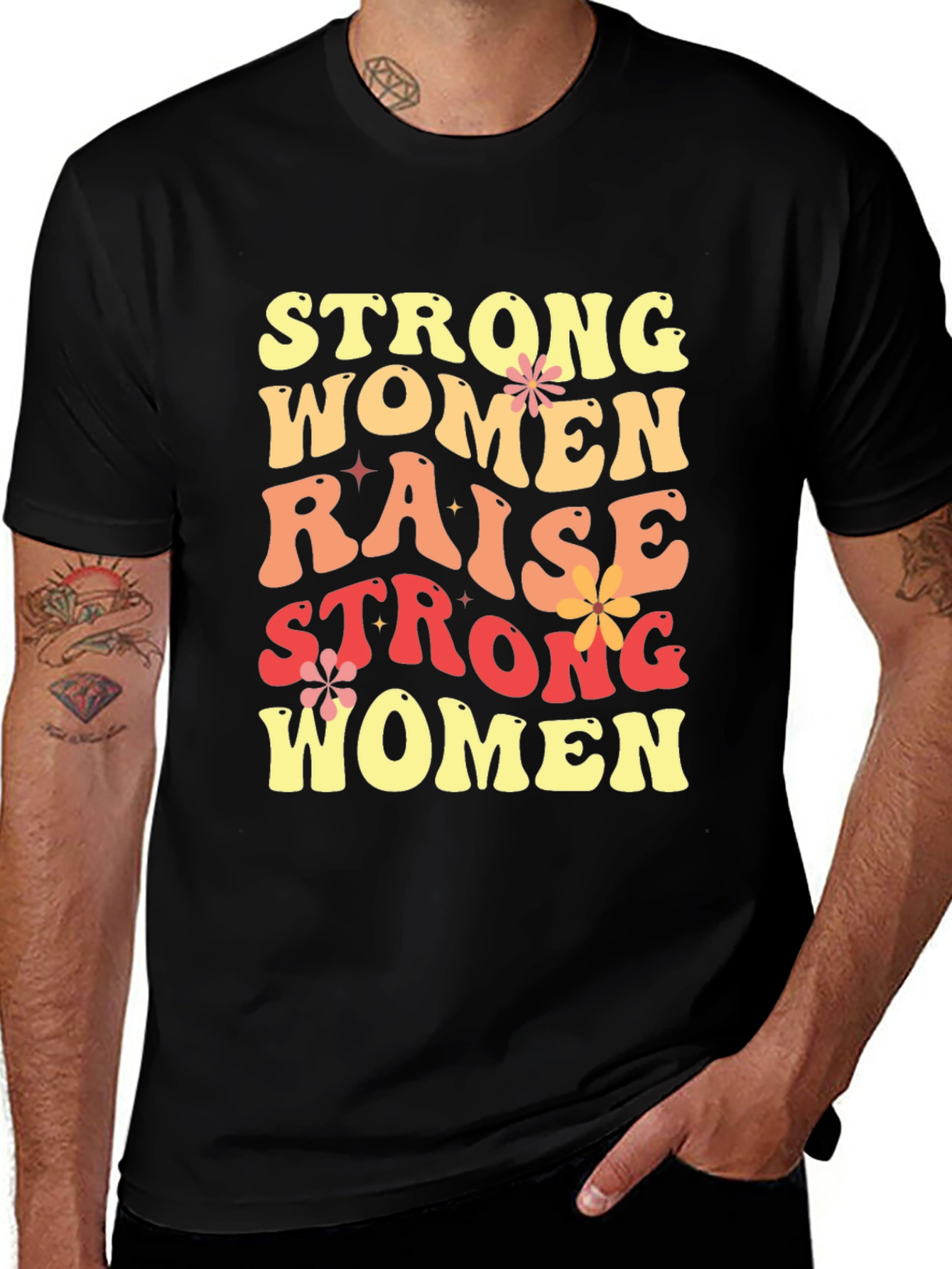 Strong Women Graphic T-Shirt - Empowering Womens Tee