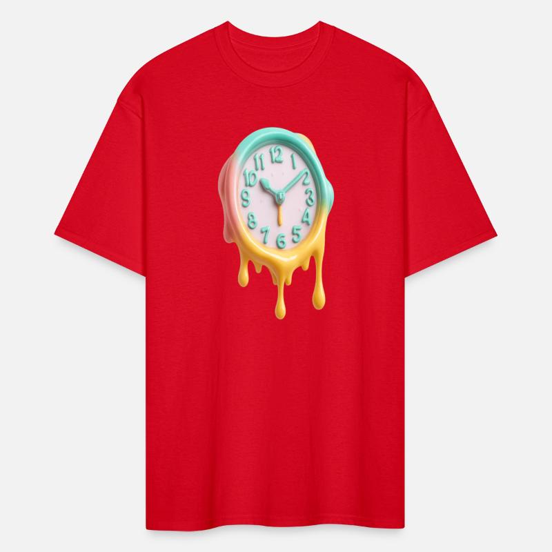 Melted Moments: Surreal Drip Clock Art
