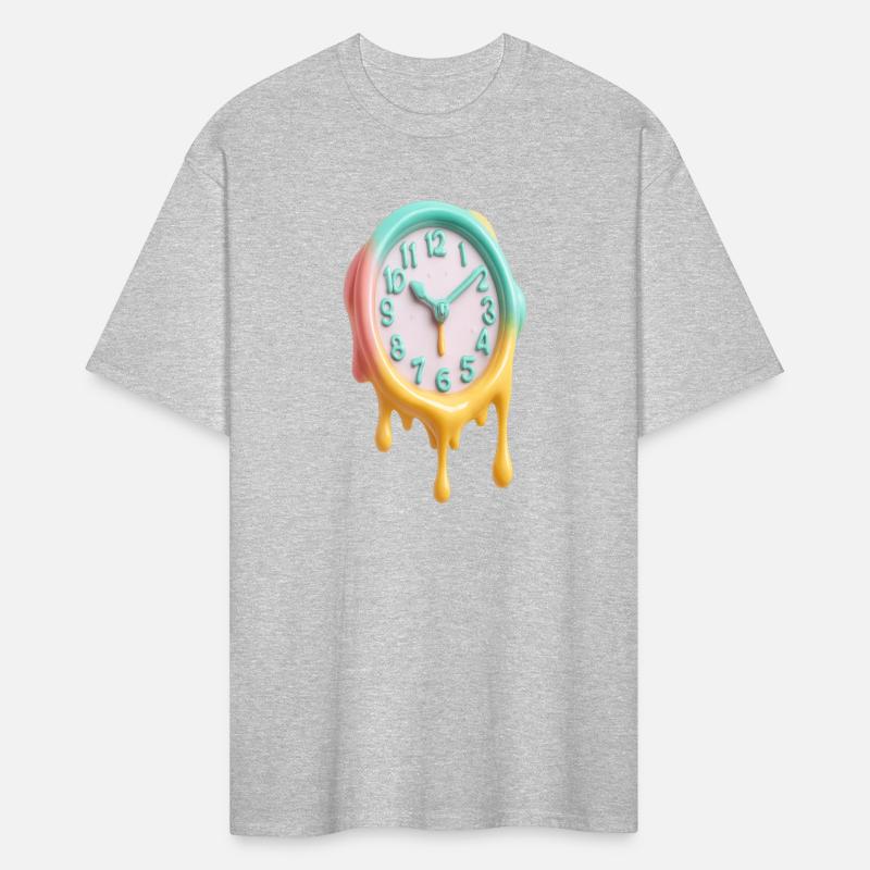 Melted Moments: Surreal Drip Clock Art