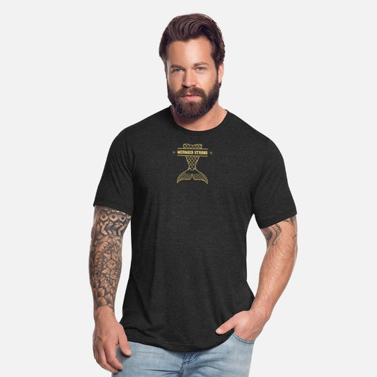 Mermaid Strong Graphic in Gold on Dark products