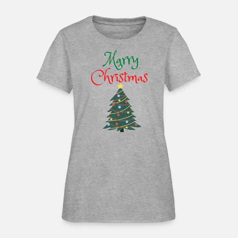 merry christmas with christmas tree