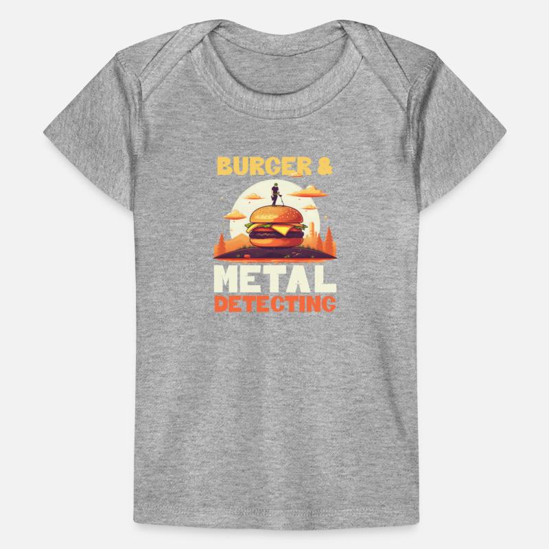 Metal Detecting Burger And Detecting