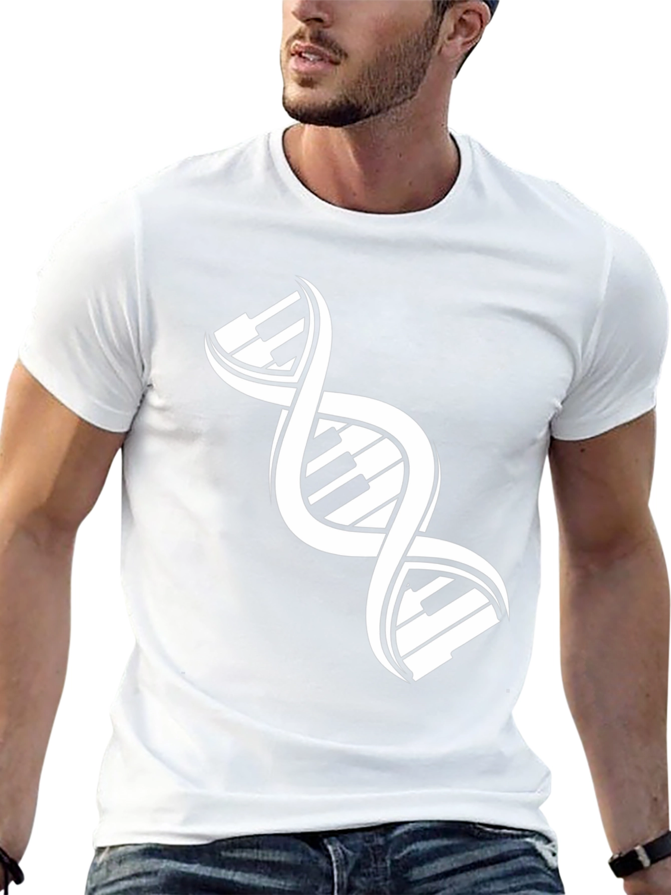 DNA Music T-Shirt - Stylish Musician Tee