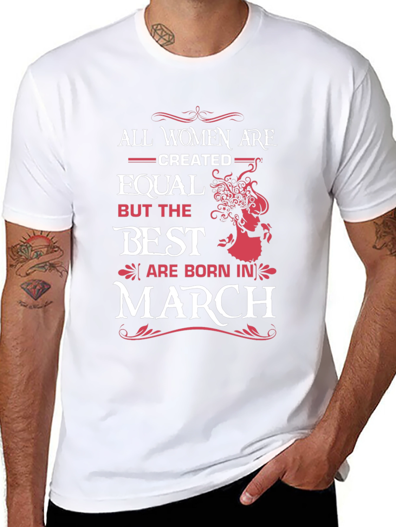Best Women Born In March T-Shirt