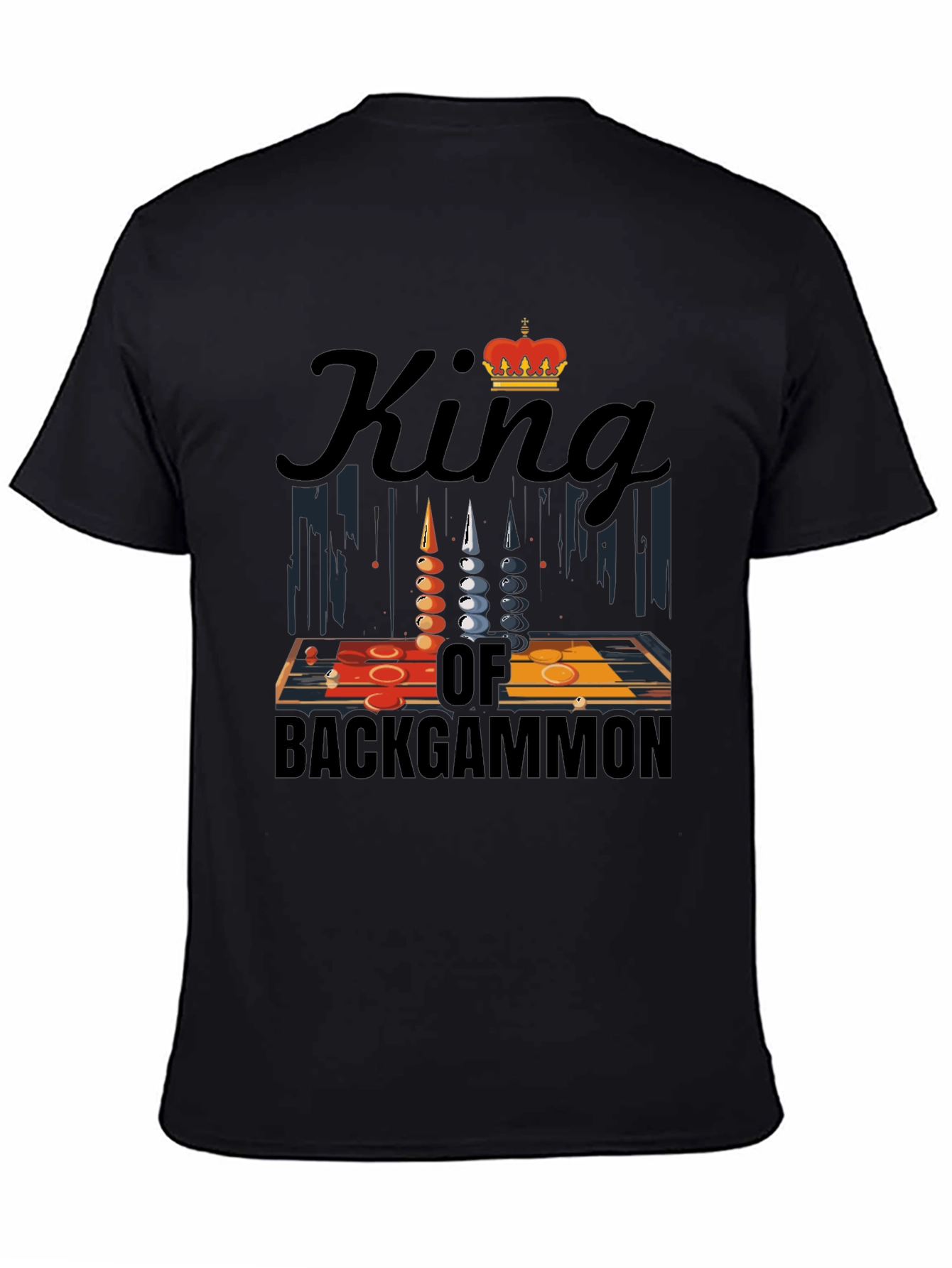 King of Backgammon Graphic Tee
