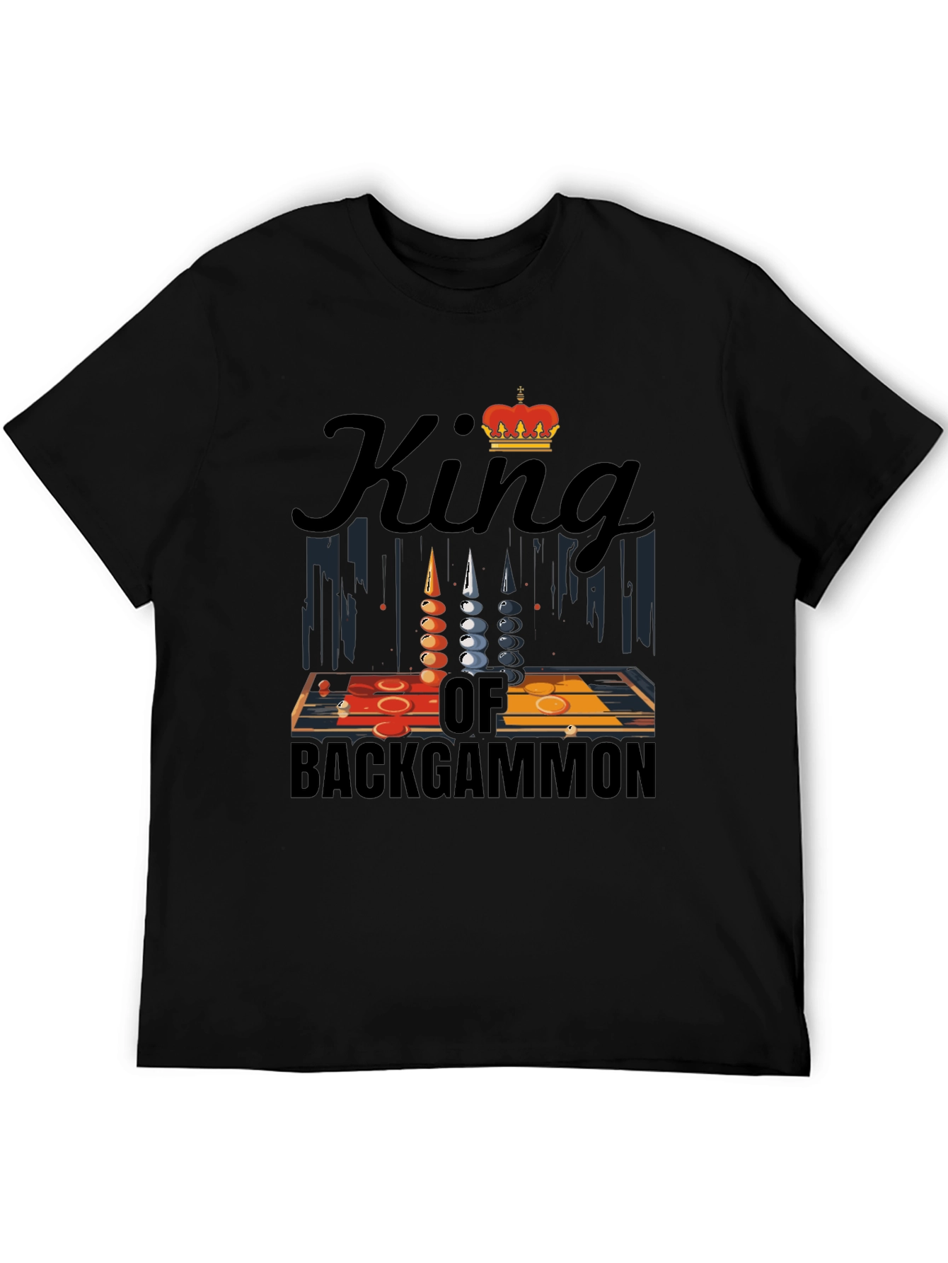 King of Backgammon Graphic Tee
