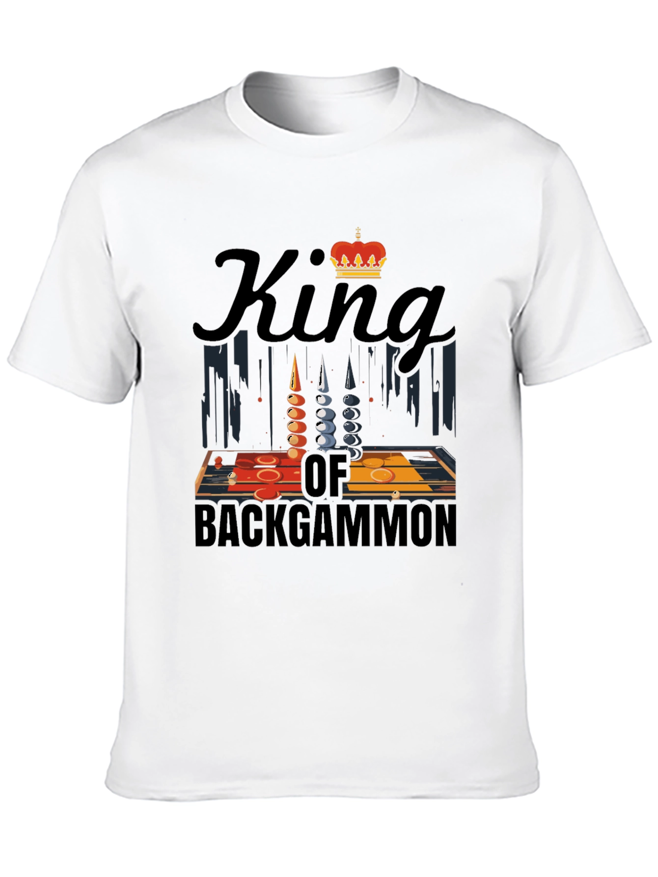 King of Backgammon Graphic Tee