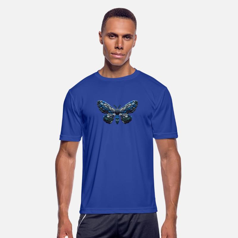 Midnight Monarch - Pebble Art Moth