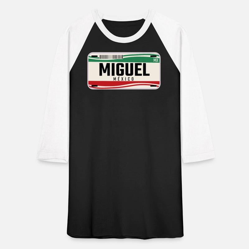 Miguel Personalized Mexican Vehicle plates w name