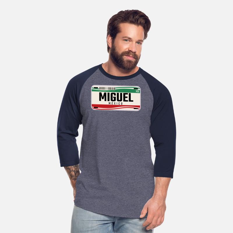 Miguel Personalized Mexican Vehicle plates w name