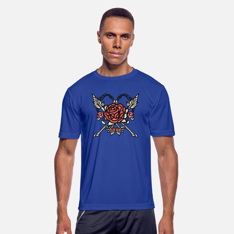 Minimalist Love Roses and Arrows