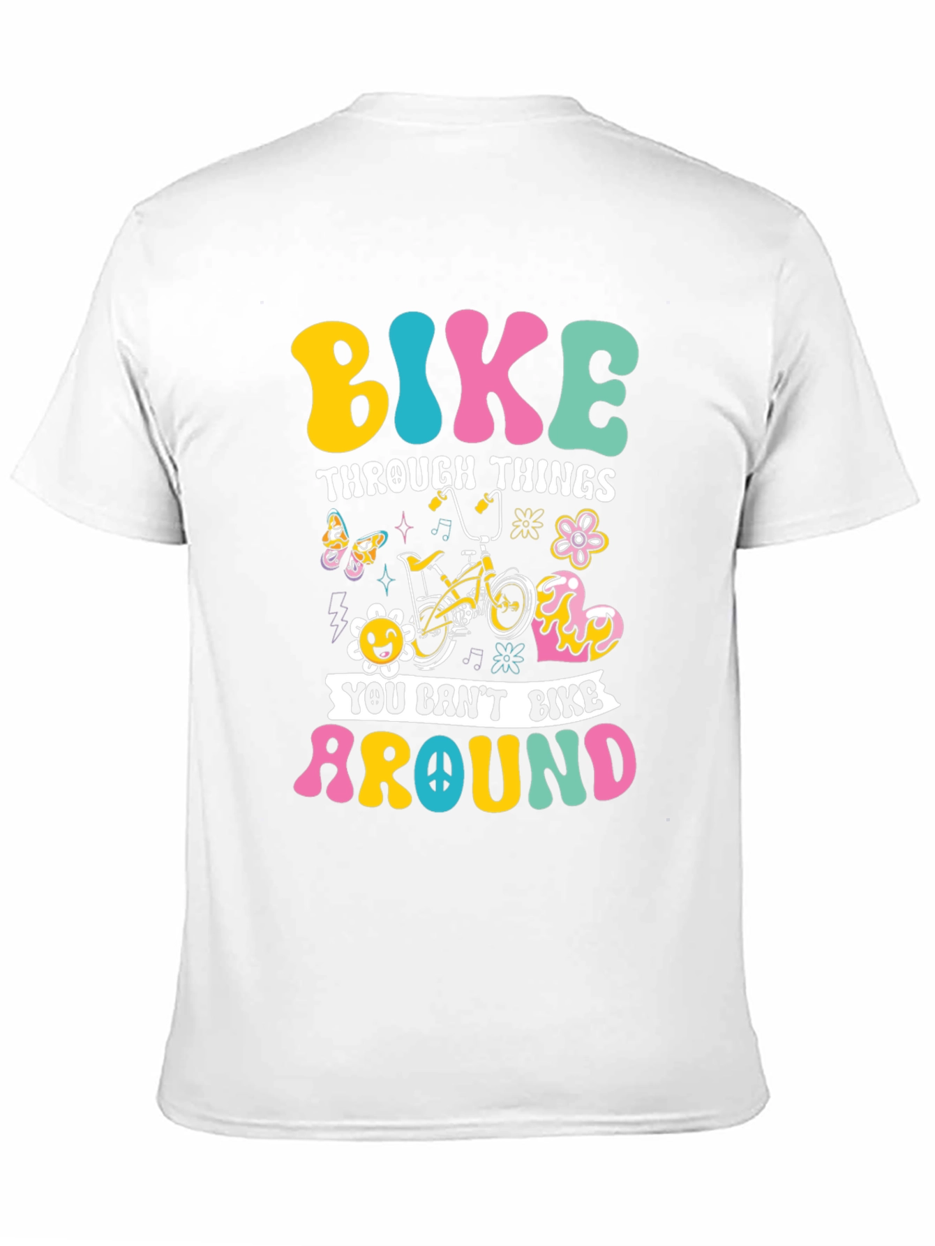 Bike Through Things Graphic Tee