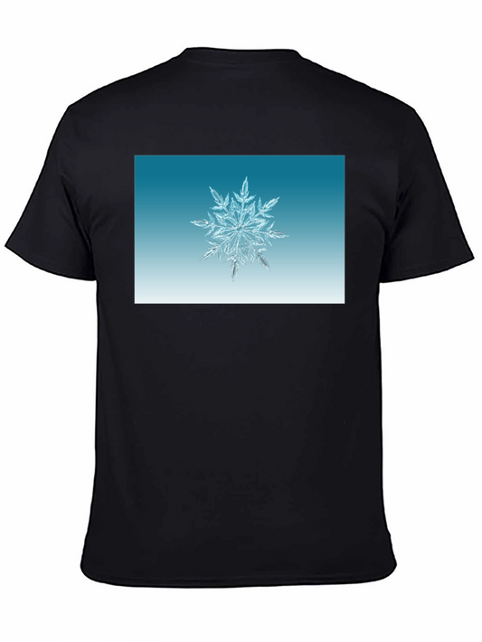 Snowflake Graphic Tee - Winter Holiday Style