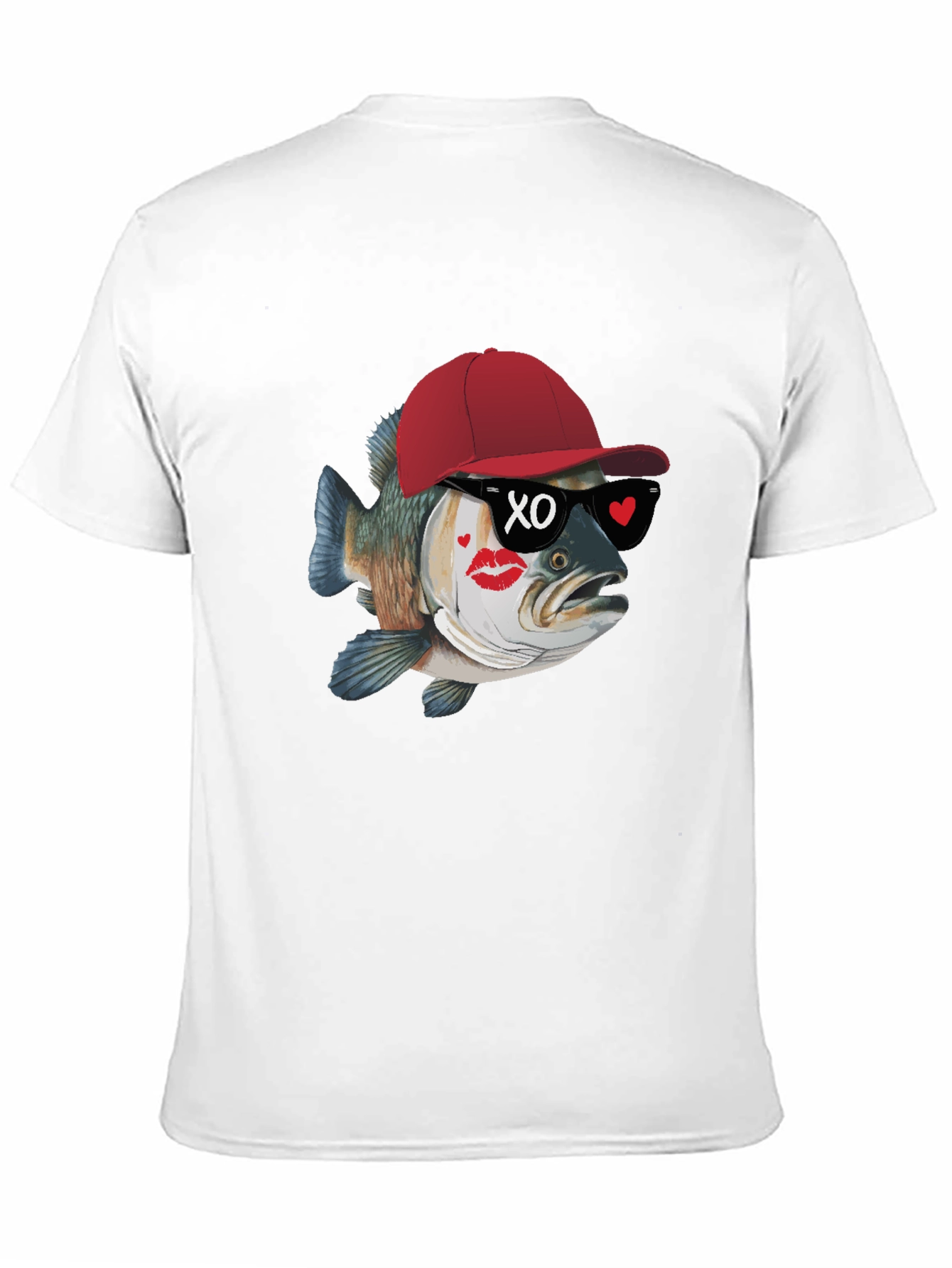 Cool Fish Graphic Tee - Black
