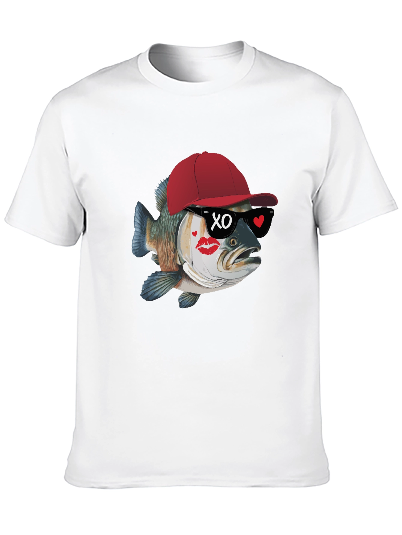 Cool Fish Graphic Tee - Black