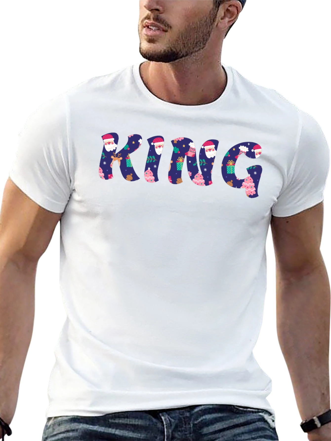 Festive King T-Shirt - Holiday Style