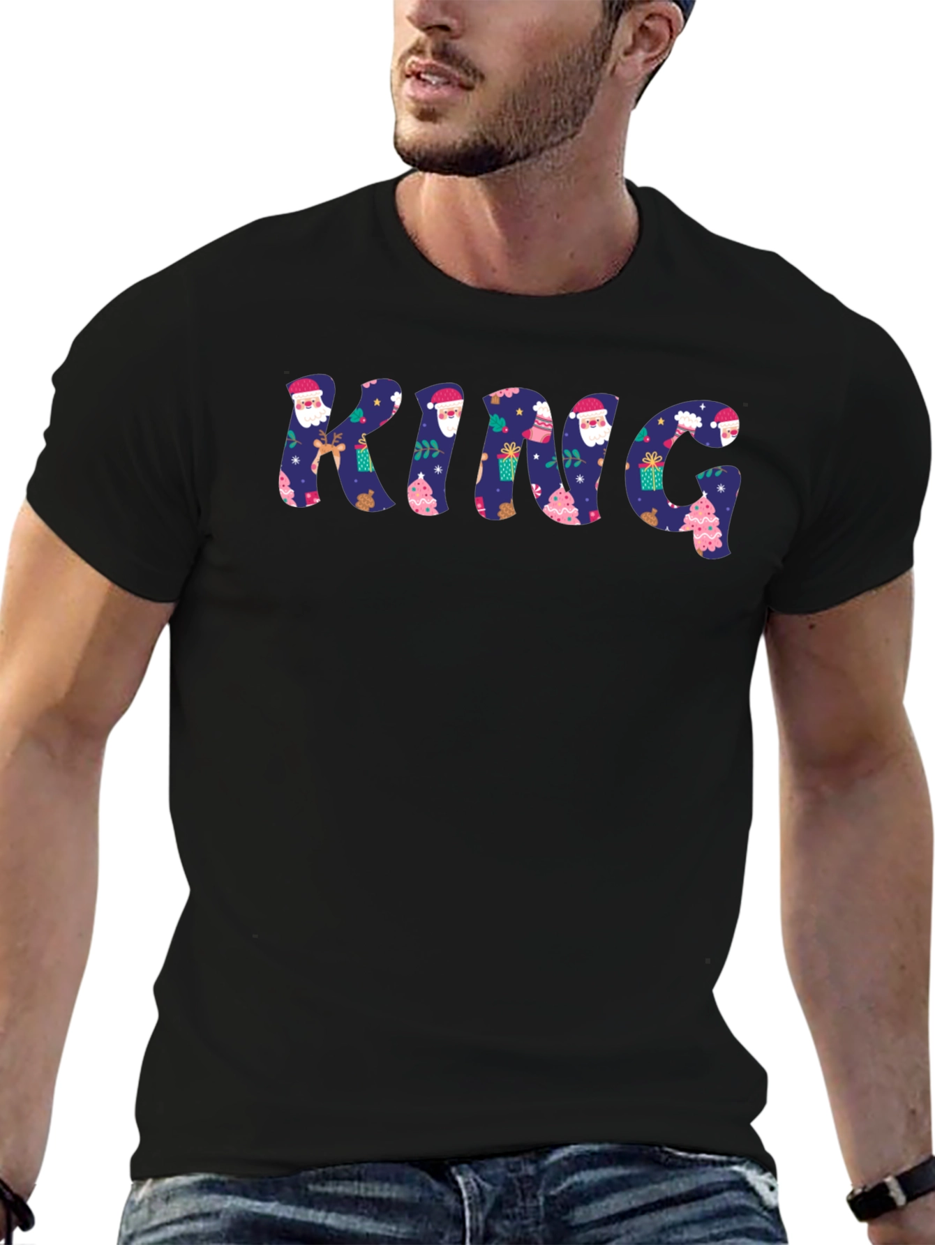 Festive King T-Shirt - Holiday Style