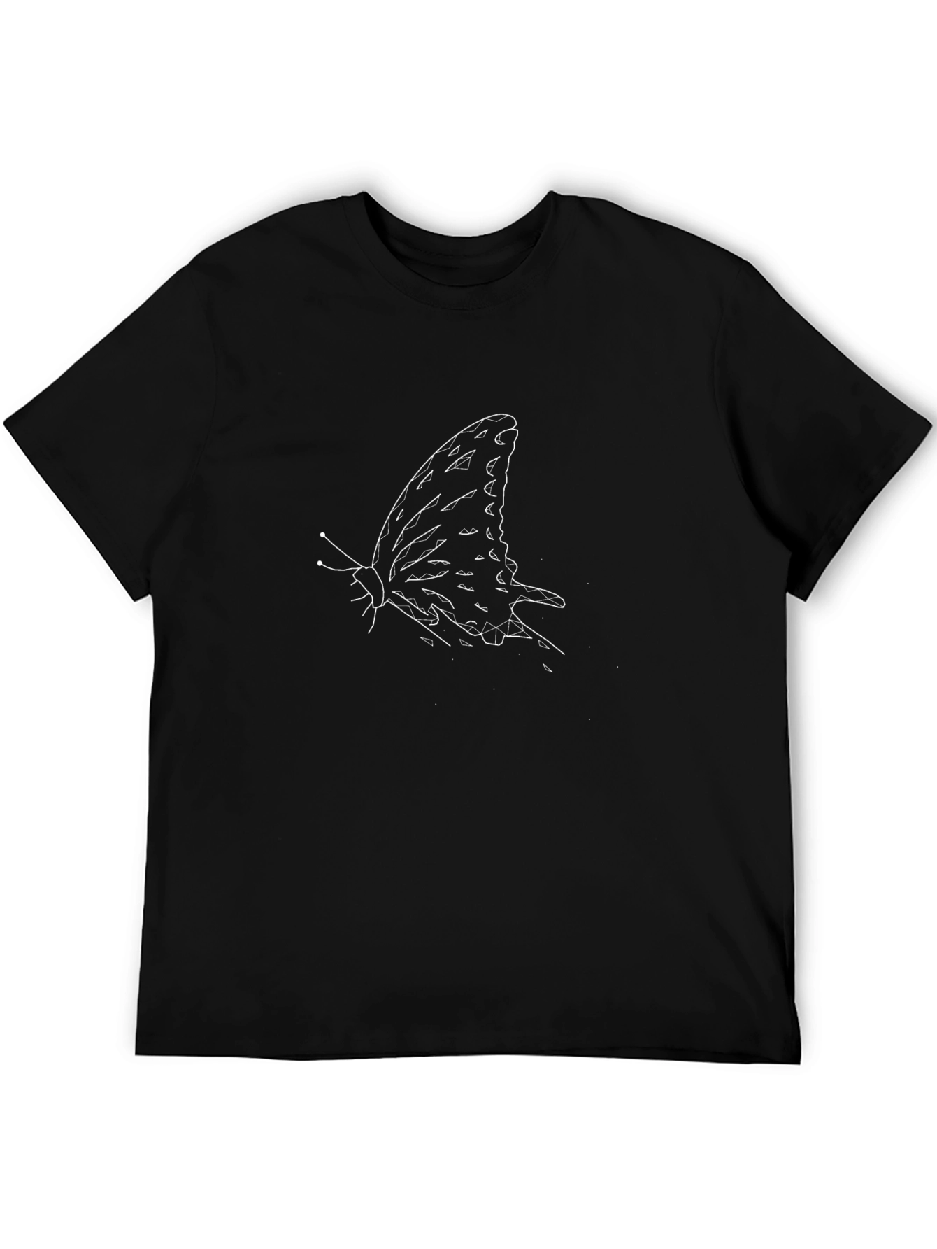 Black Butterfly Graphic Tee - Stylish Casual Wear