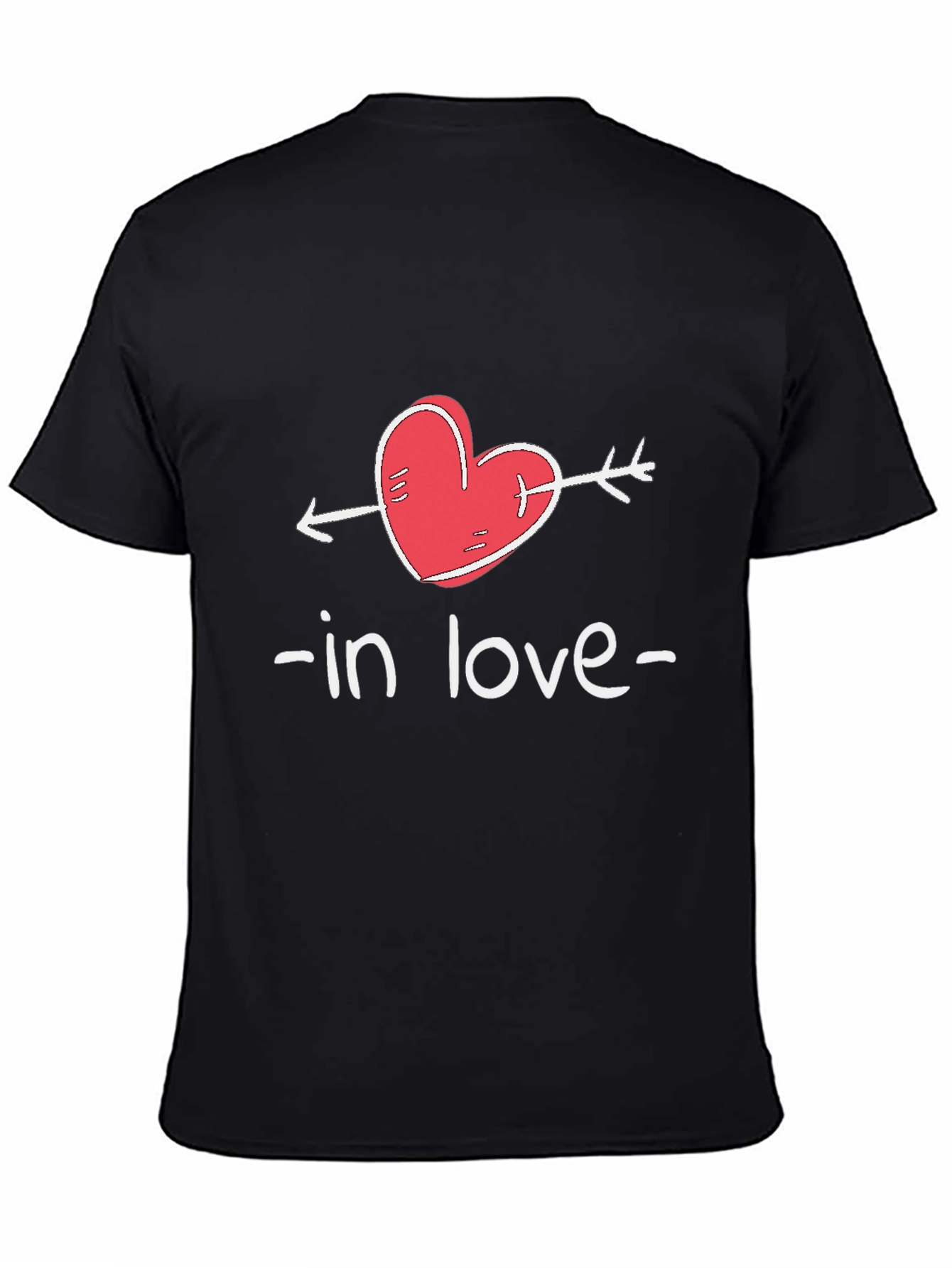 In Love Arrow Heart Valentines Day T-Shirt