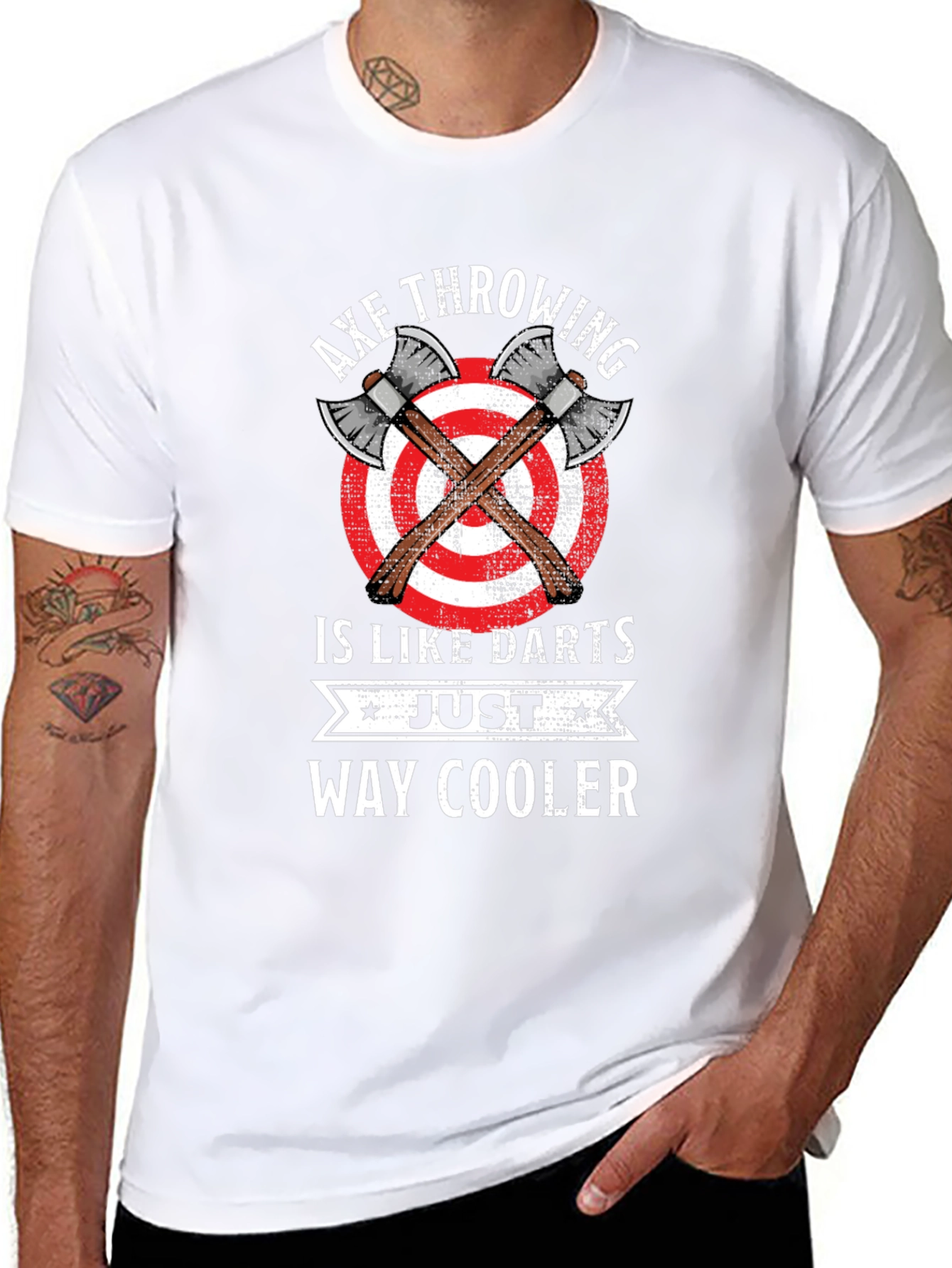 Axe Throwing Is Like Darts T-Shirt