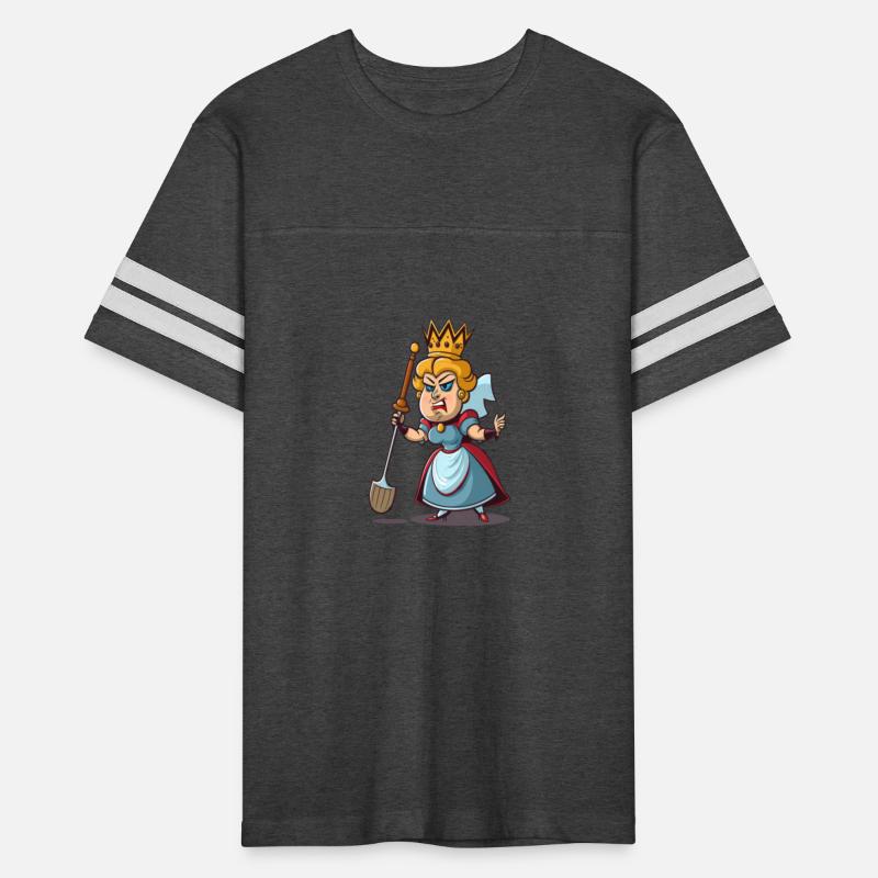 Mom Wearing Queen's Crown Queen Of Household Mom
