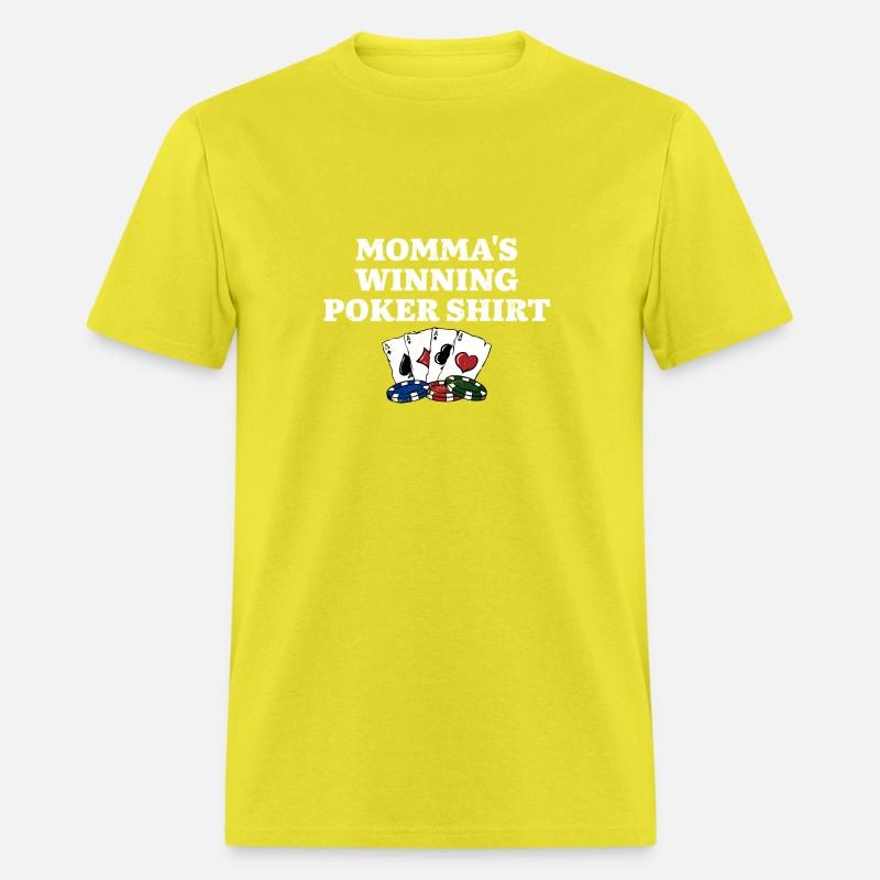 Momma's Winning Poker Shirt Gambler Mom Gambling