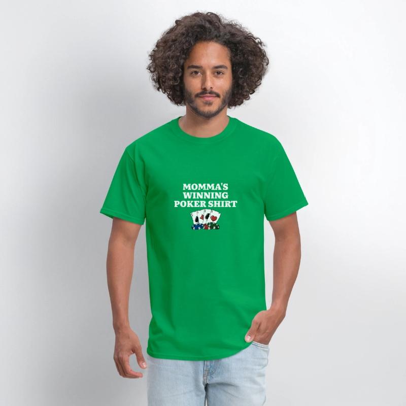 Momma's Winning Poker Shirt Gambler Mom Gambling