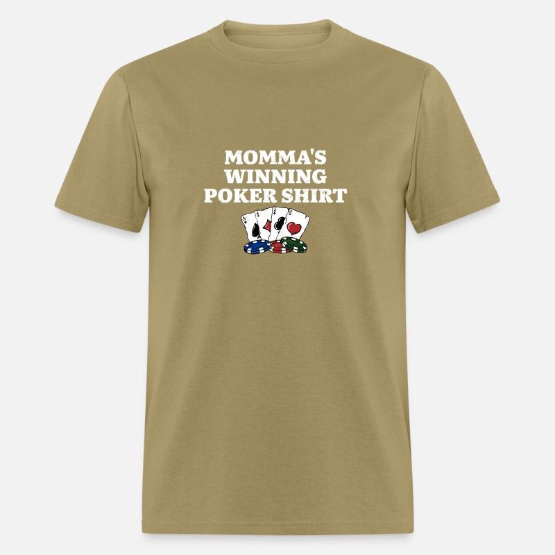 Momma's Winning Poker Shirt Gambler Mom Gambling