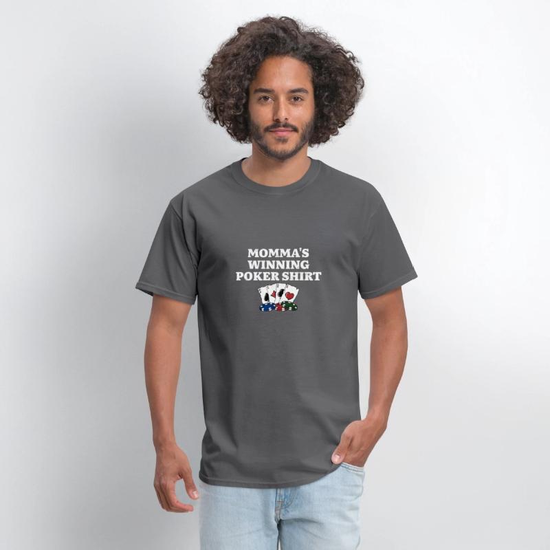Momma's Winning Poker Shirt Gambler Mom Gambling