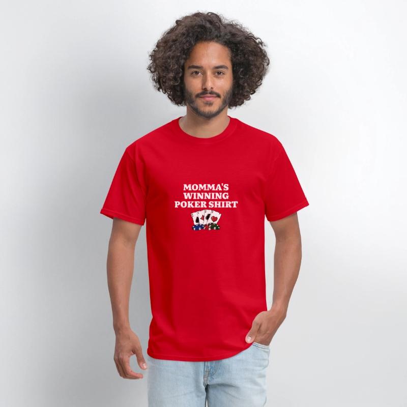 Momma's Winning Poker Shirt Gambler Mom Gambling