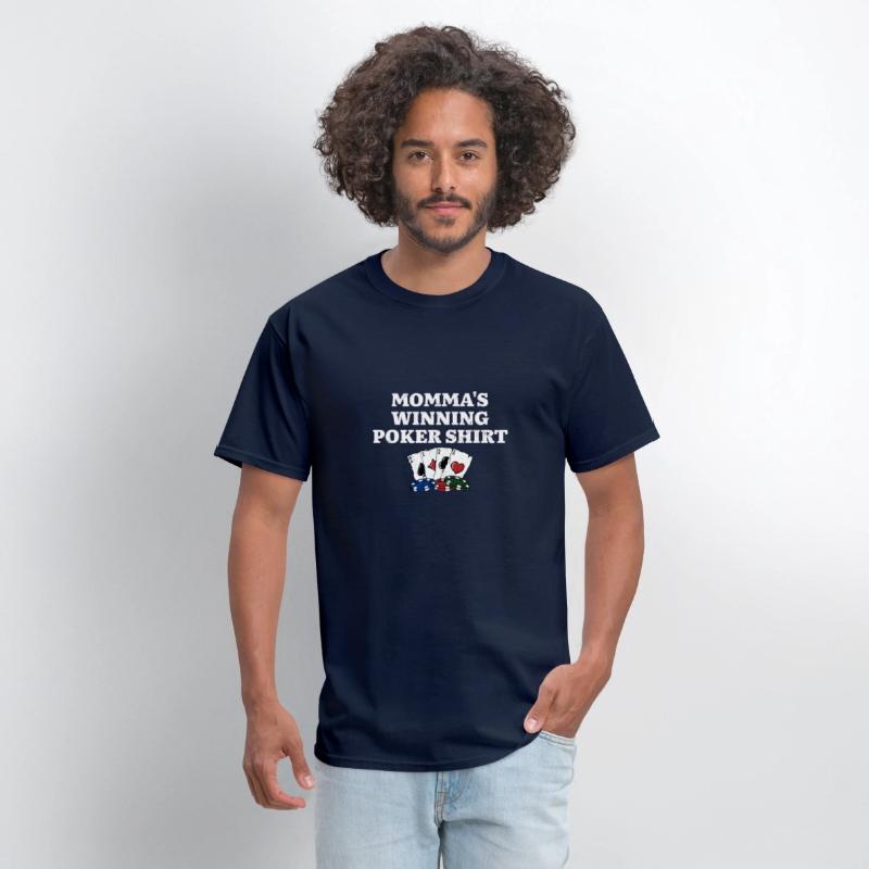 Momma's Winning Poker Shirt Gambler Mom Gambling