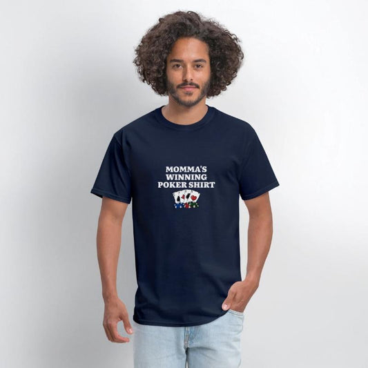 Momma's Winning Poker Shirt Gambler Mom Gambling