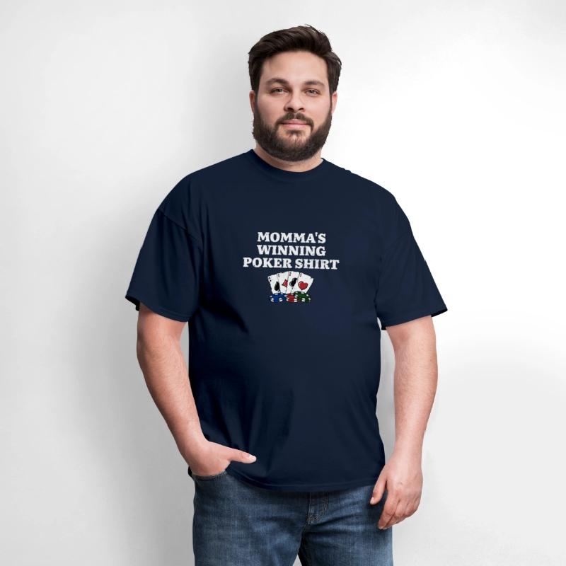 Momma's Winning Poker Shirt Gambler Mom Gambling