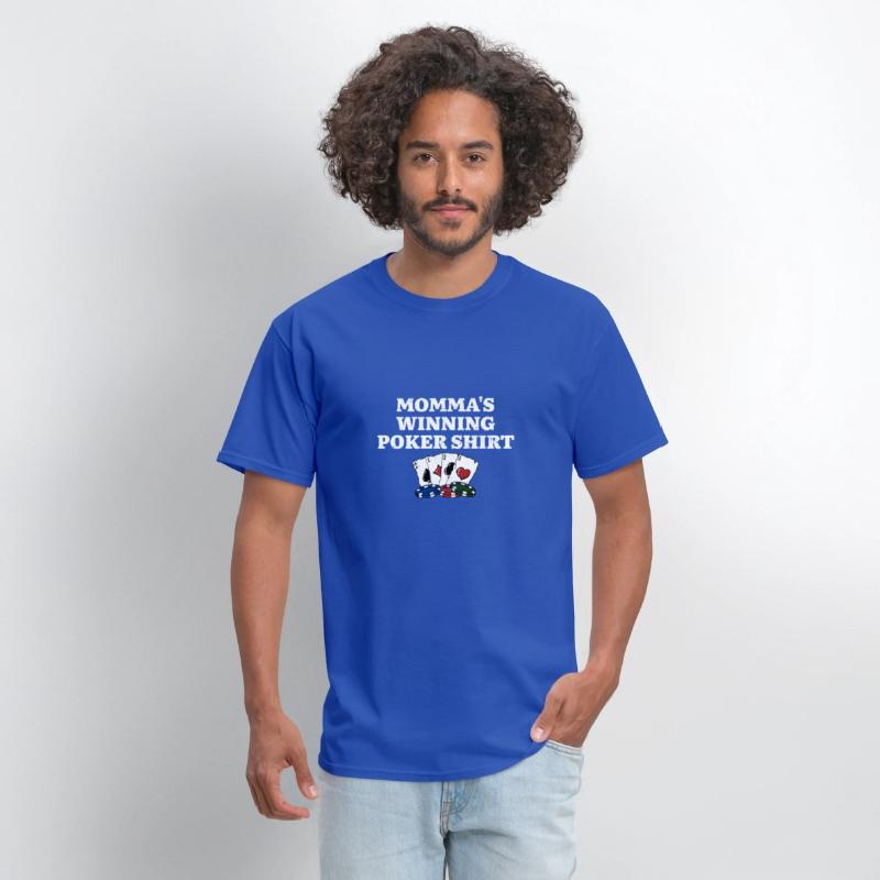 Momma's Winning Poker Shirt Gambler Mom Gambling