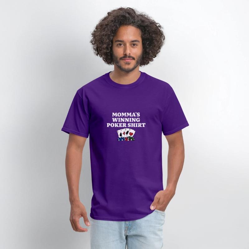 Momma's Winning Poker Shirt Gambler Mom Gambling
