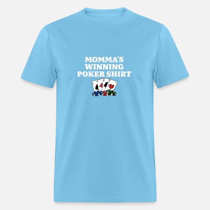 Momma's Winning Poker Shirt Gambler Mom Gambling
