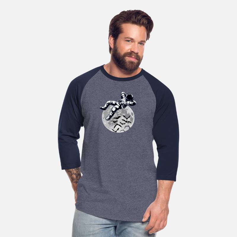 moon and astronaut design