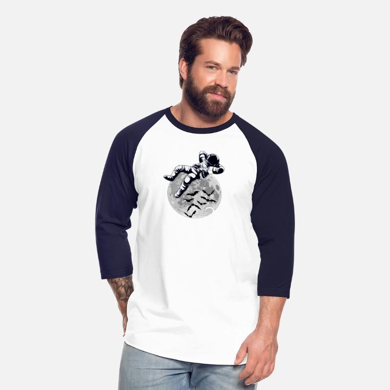 moon and astronaut design