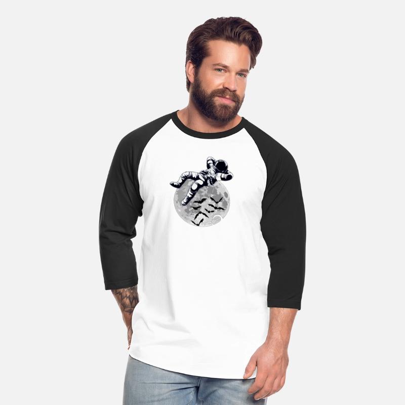 moon and astronaut design