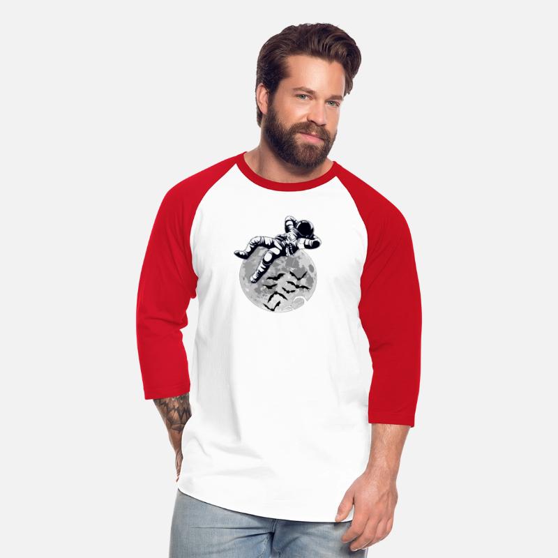 moon and astronaut design